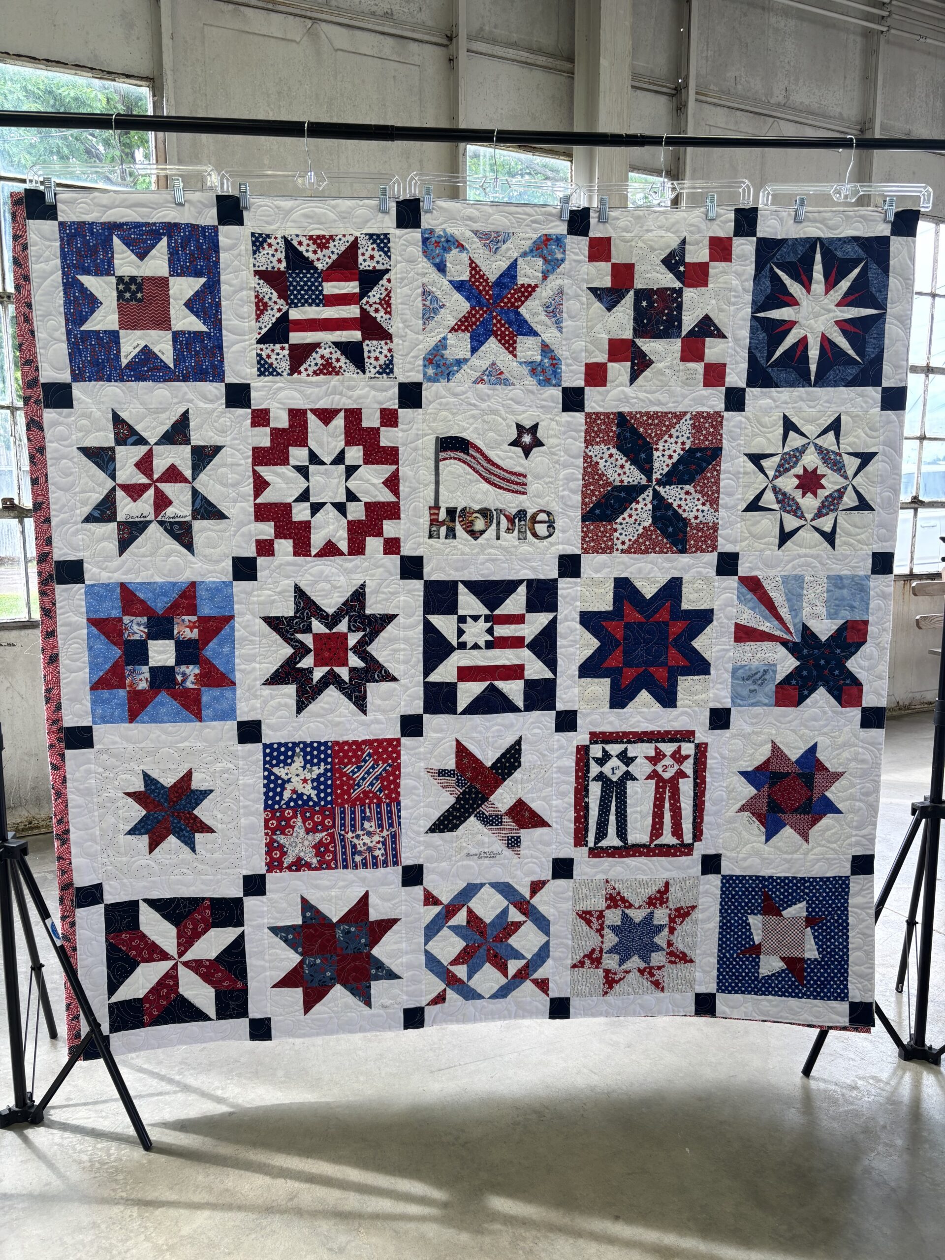 Quilt from the 2025 Quilt Square Contest